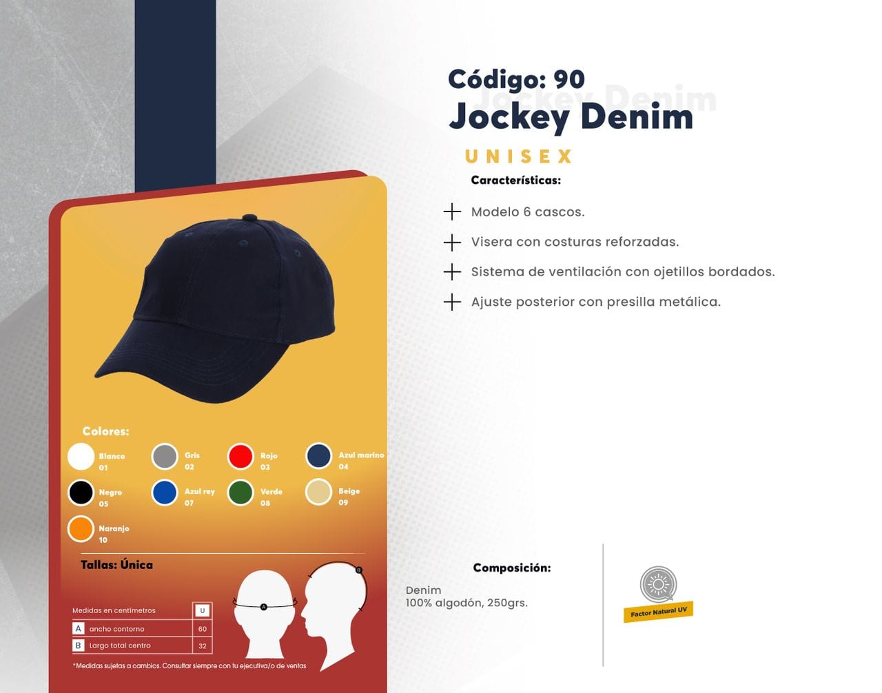 Ficha técnica de Jockey Denim