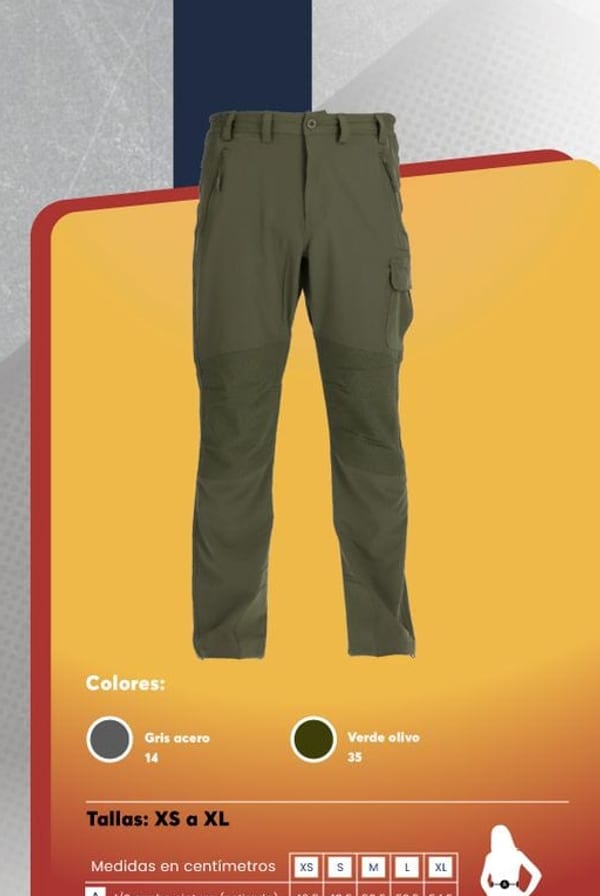 Pantalón outdoor para mujer, elasticado en dos sentidos, repelente al agua y con protección UV.