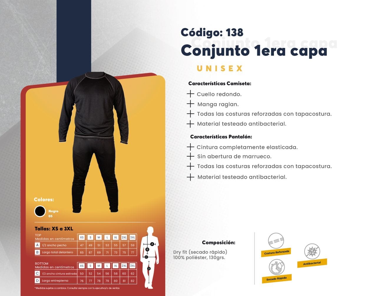 Ficha técnica de Conjunto 1era capa