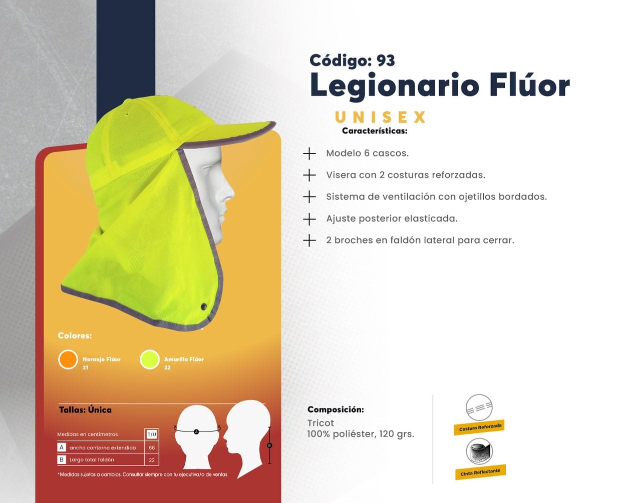 Ficha técnica de Legionario Flúor